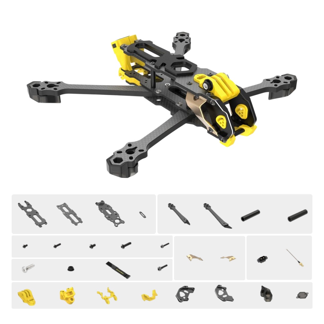Mario 5 Frame Kit DC / XH Vers - огляд і ціна Drone Racing Frame