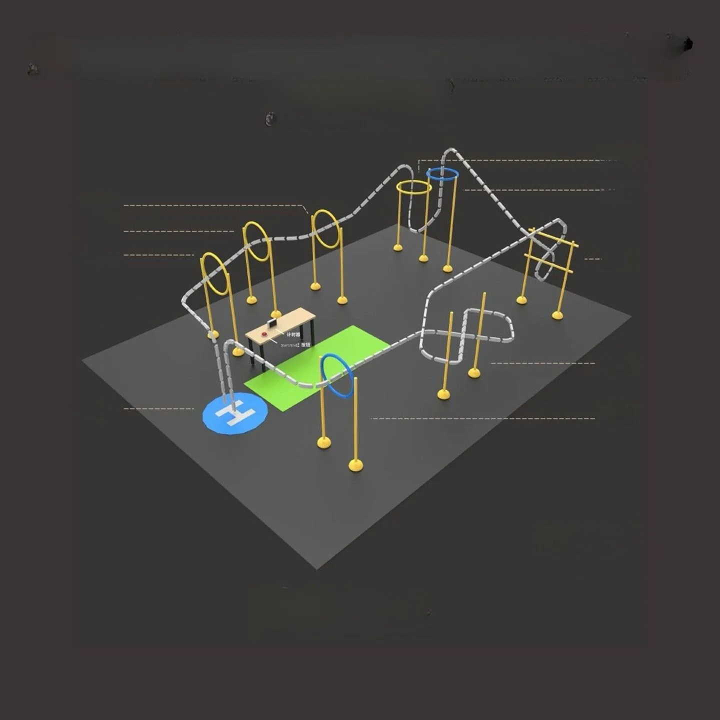 2026 Drone Race Obstacle Bird  - огляд і ціна Drone Racing Gate