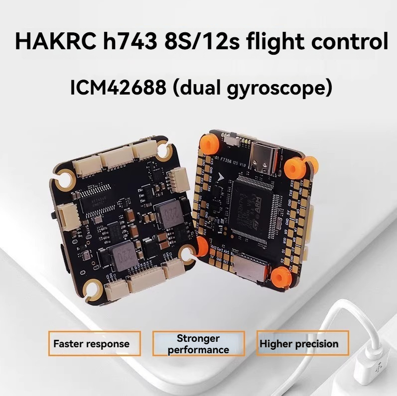 HAKRC H743 Flight Controller 8 - огляд і ціна Drone Racing Flight Controller
