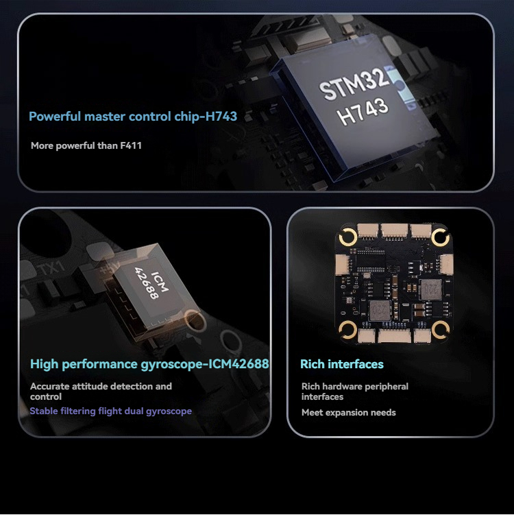 HAKRC H743 Flight Controller 8 - огляд і ціна Drone Racing Flight Controller