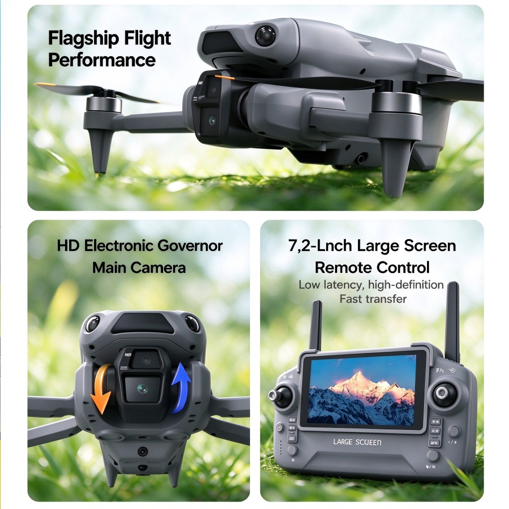 New LF682 MAX GPS Drone Profes - огляд і ціна Drone Racing Camera