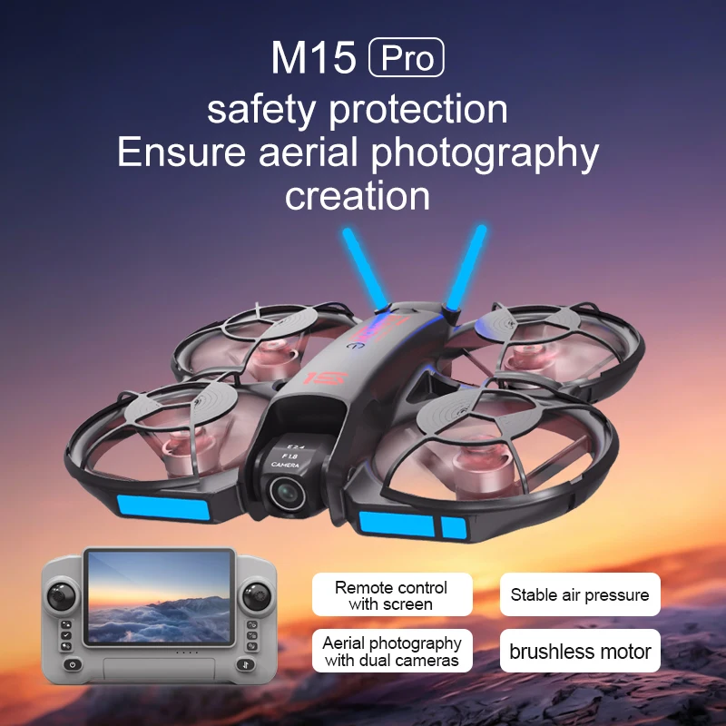 2026 New M15 FPV Drone with Sc - огляд і ціна Drone Racing Camera
