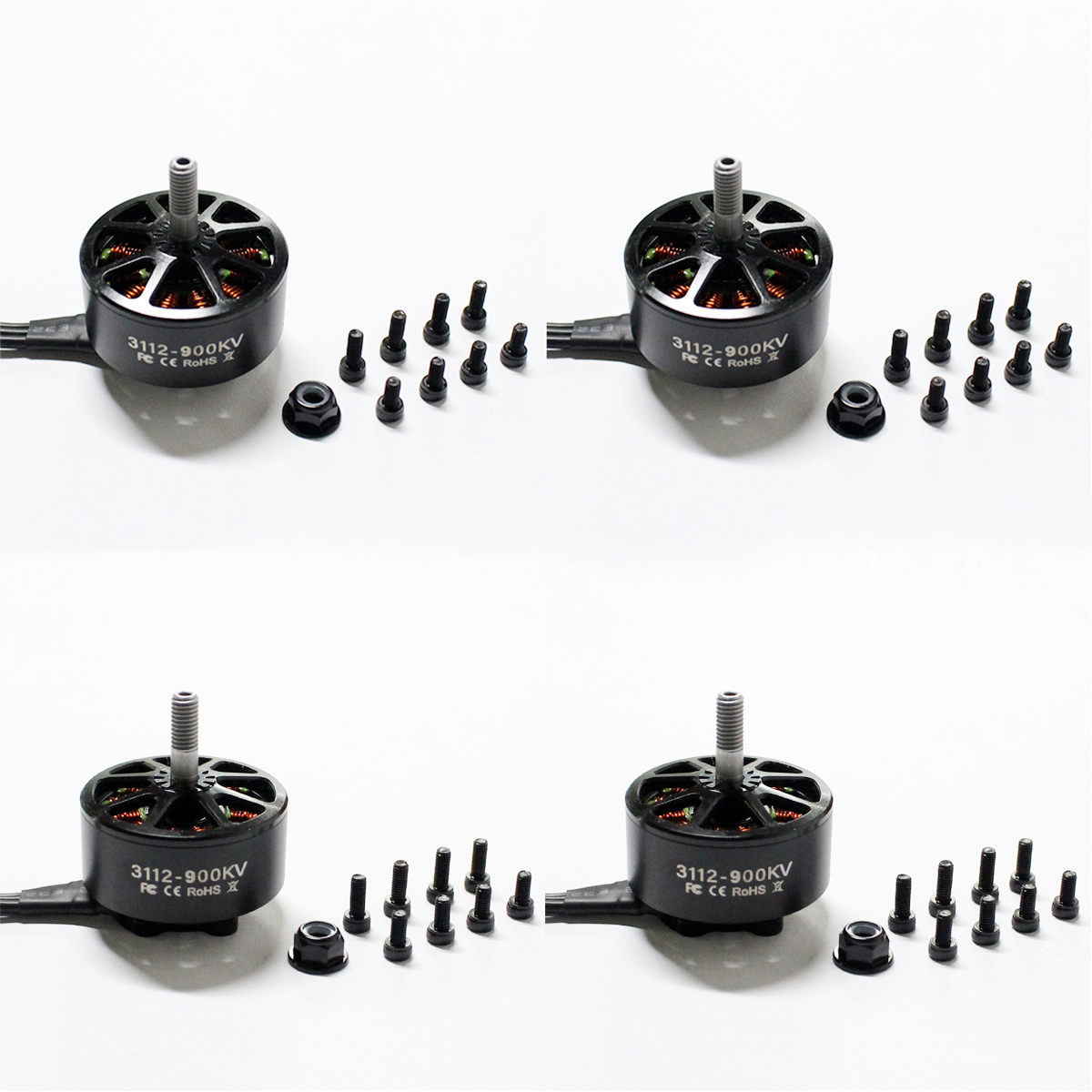 1/4PCS 3112 900KV Brushless Mo - огляд і ціна Drone Racing Motor